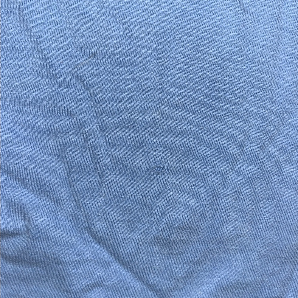 Tee Light Blue UNC North Carolina Tar Heels Basketball T shirt 2XL W/hole - Picture 2 of 2